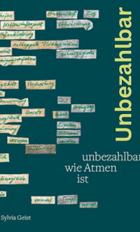 Cover "unbezahlbar wie Atmen ist" (Layout: V. Knödler).